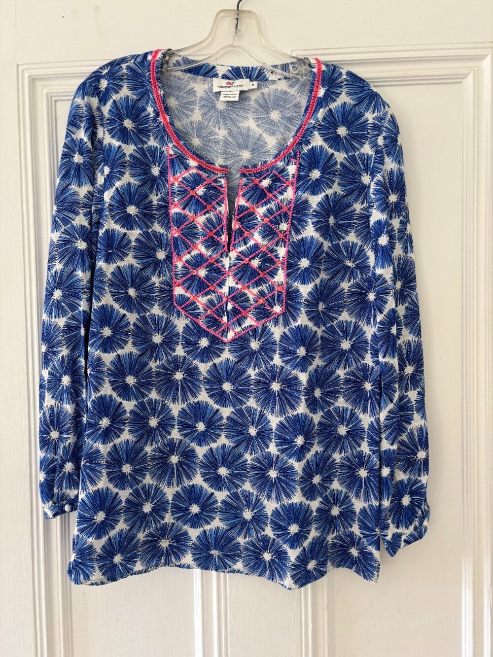 Beaded "Batik" Top